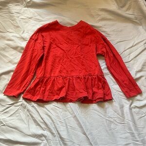 Hanna Andersson Bold Red Shirt